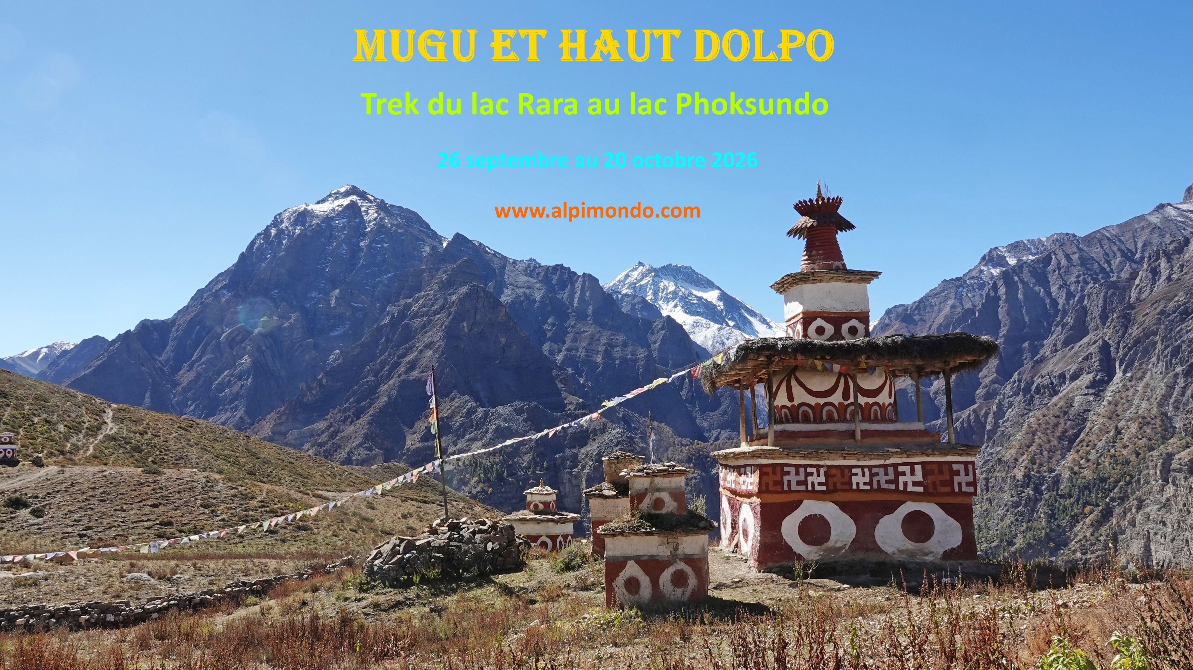 Mugu et Haut Dolpo : un trek de 25 jours du lac Rara au lac Phoksundo !